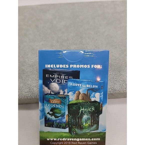 Red Raven Boardgame Fan Box #1 New In Sealed Box - Picture 5 of 9